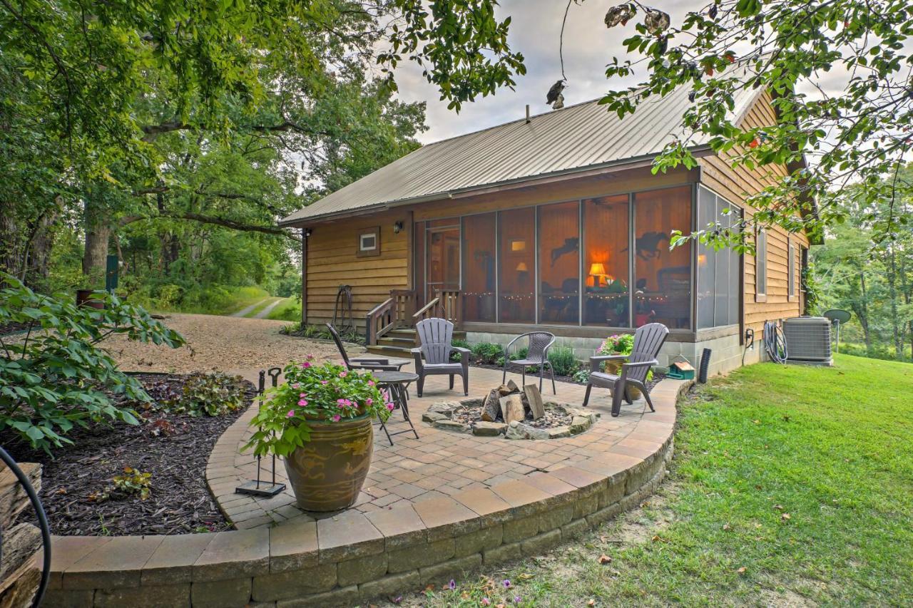 Beautiful Makanda Cabin In Shawnee National Forest Dış mekan fotoğraf